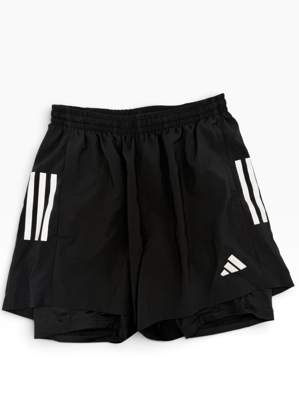 adidas Own The Run CLIMACOOL 2-in-1 Running Shorts Men’s Small Black JN2670